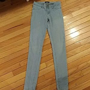 Light blue jeans